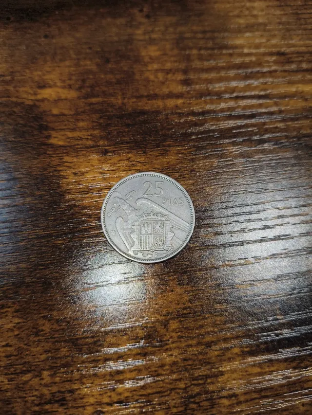Moneda 25 PTAS España