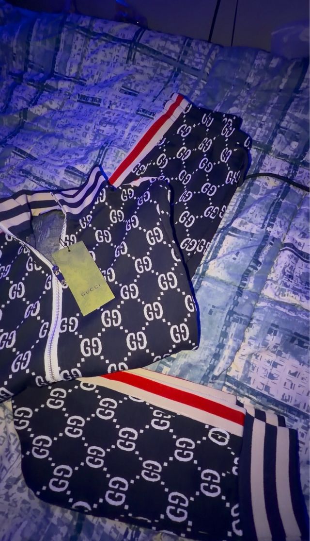 Tuta Gucci Blu Taglia M