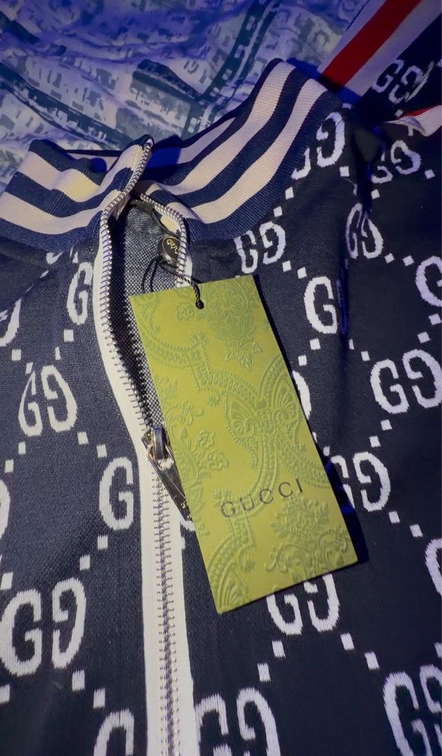 Tuta Gucci Blu Taglia M