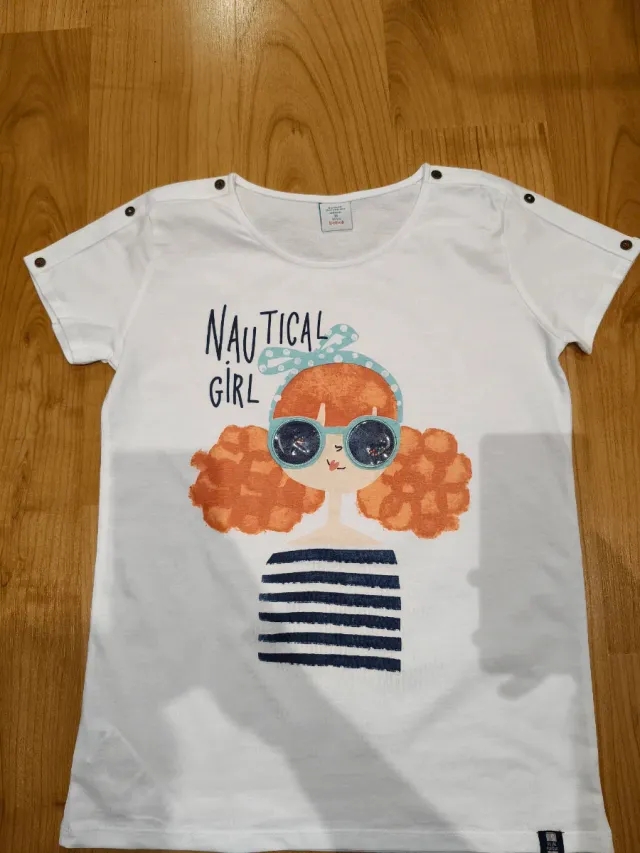 Camiseta niña Nautical Girl Talla 15-16
