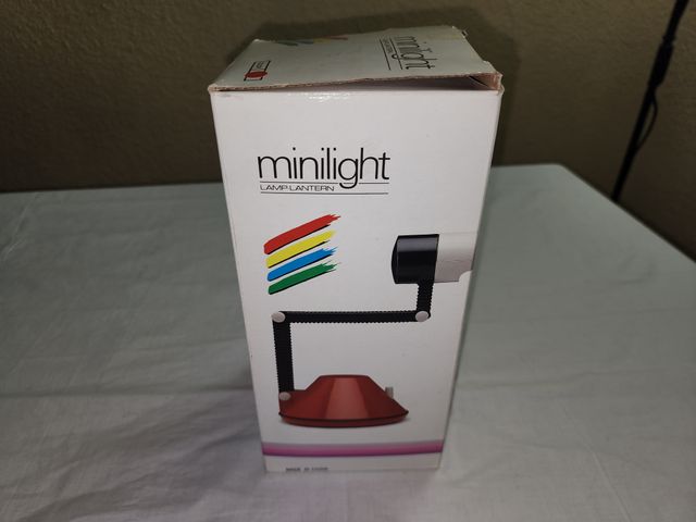 Minilight Lámpara Escritorio Roja