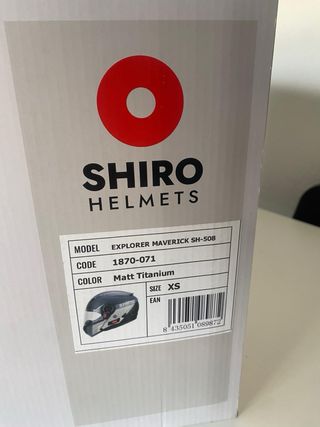 Casco SHIRO Explorer Maverick Matt Titanium