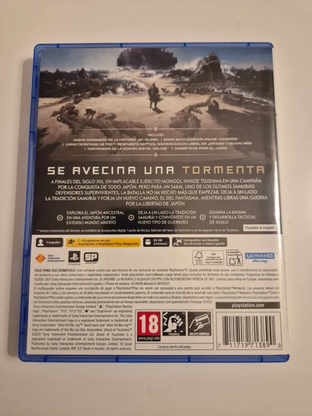 Ghost of Tsushima Director's Cut PS5