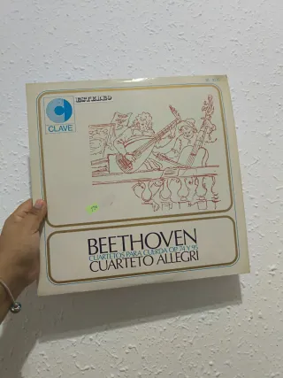 Vinilo Beethoven Cuartetos para Cuerda OP.74 y 95