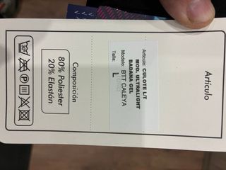 Culote ciclismo térmico Mjdsport largo