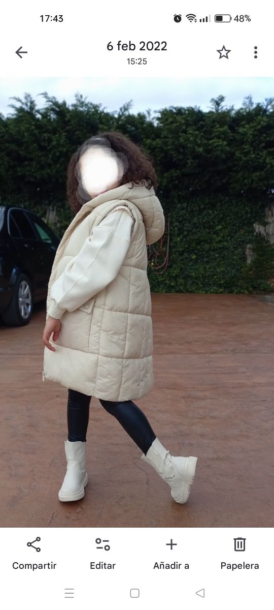 Chaleco acolchado Zara niña