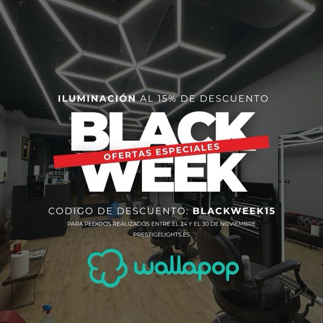 Iluminación LED Barbería