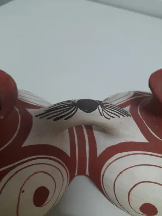 Cántaro doble artesanal vintage