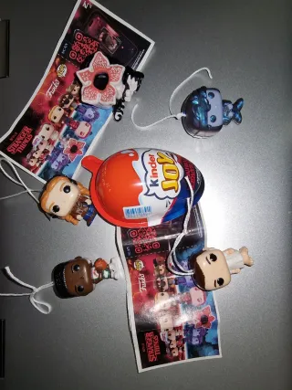 5 Funko Stranger Things Kinder Joy