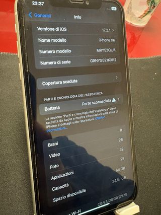 iPhone XR Bianco 64GB