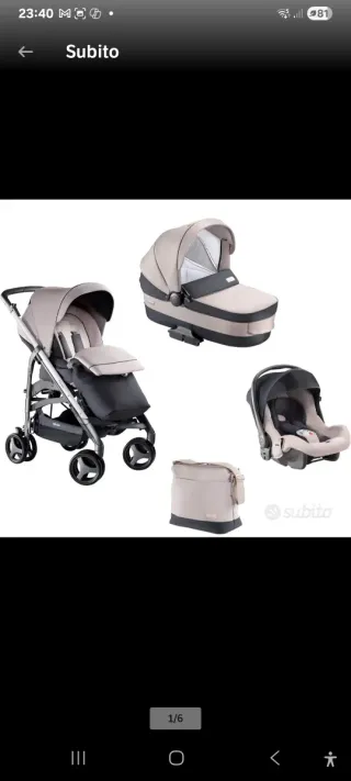 Trio Inglesina Zippy Pro