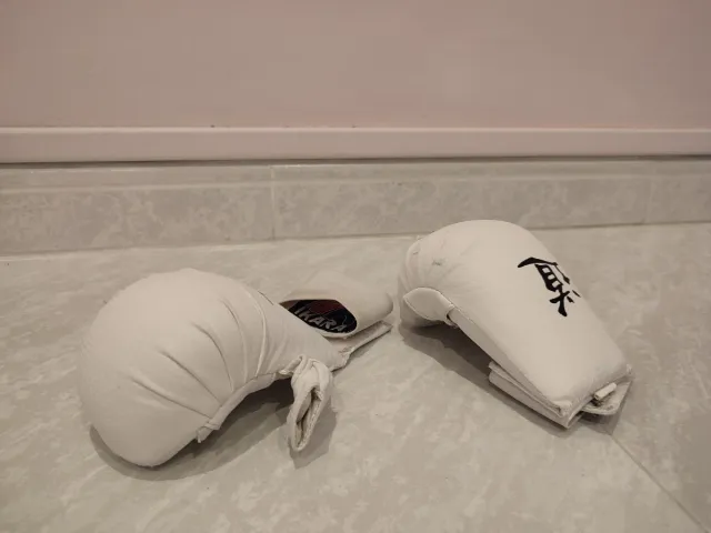 Protecciones Karate Ikara espillineras guantes