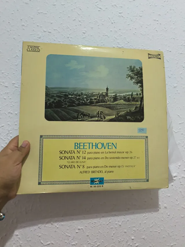 Vinilo Beethoven Sonata N°12, 14 y 8