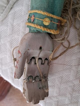 Antigua marioneta asiática