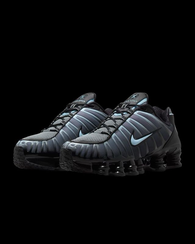 Nike Shox TL Hombre Negro Gris