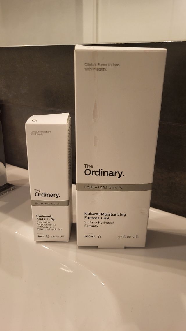 Serum y crema the ordinary