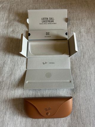 Gafas Ray-Ban Meta Funda Marrón