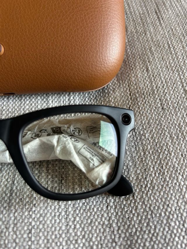 Gafas Ray-Ban Meta Funda Marrón