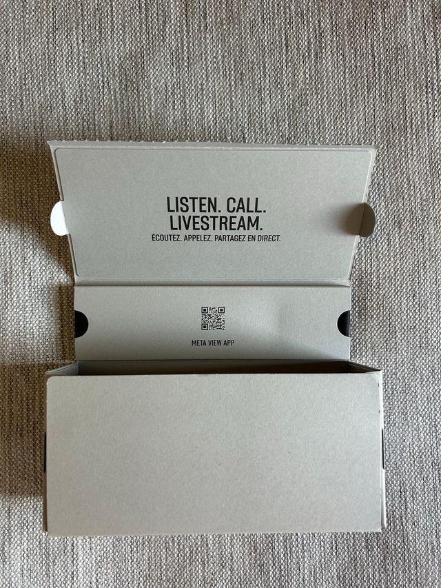 Gafas Ray-Ban Meta Funda Marrón