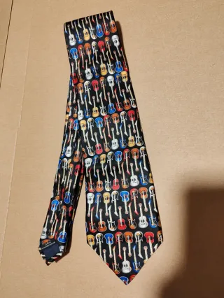 Corbata Robin Ruth Guitarras Multicolor