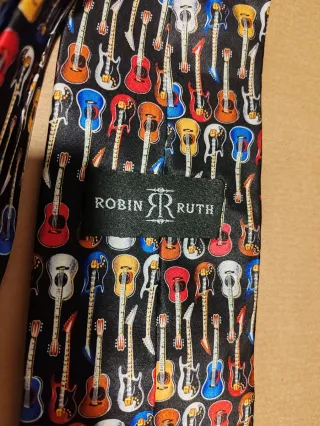 Corbata Robin Ruth Guitarras Multicolor