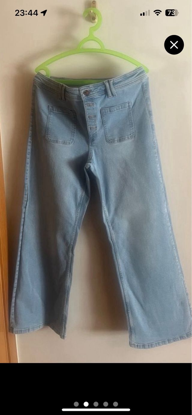 Vaqueros acampanados mujer sin estrenar