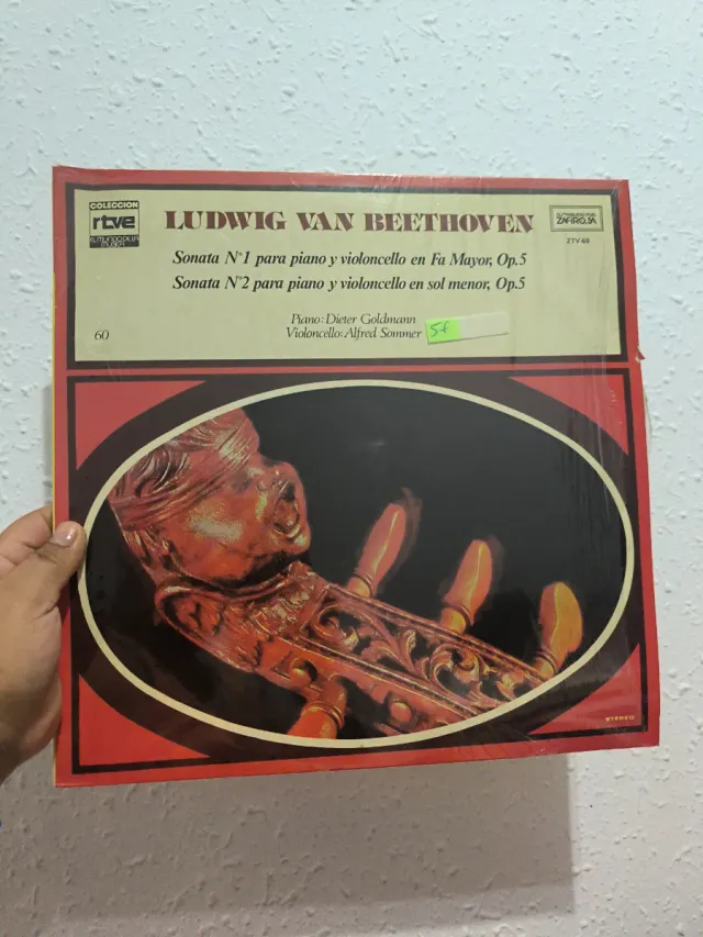 Vinilo Beethoven: Sonatas Piano y Violonchelo Op.5
