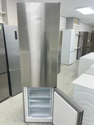 Nevera Combi Acero Inoxidable Bosch