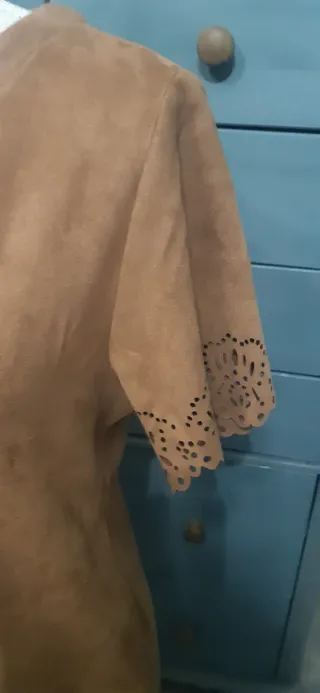 Vestido antelina Mulaya