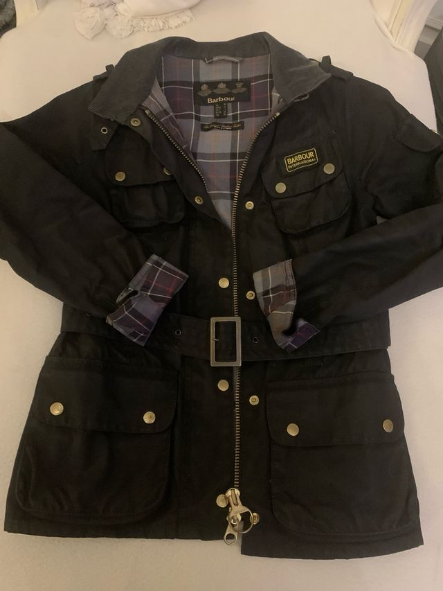 Chaqueta Barbour Mujer Talla 36 Negra