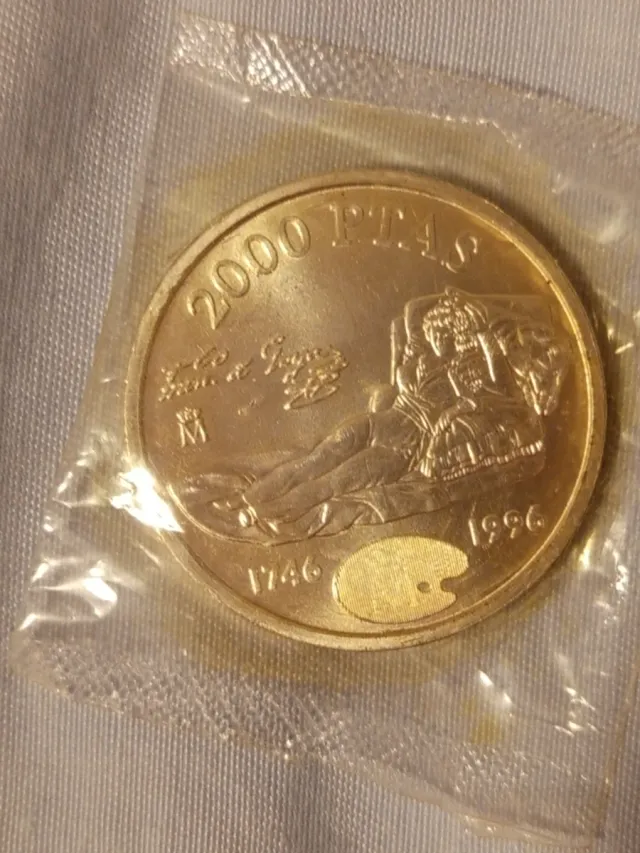 Moneda Juan Carlos I 1996 DE PLATA