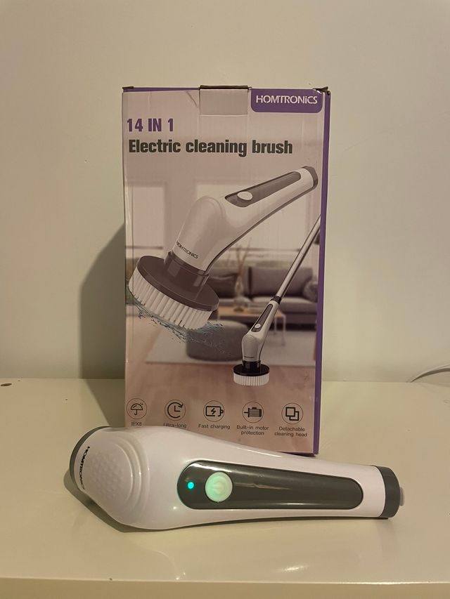 Cepillo Eléctrico Limpieza Homtronics 14 en 1