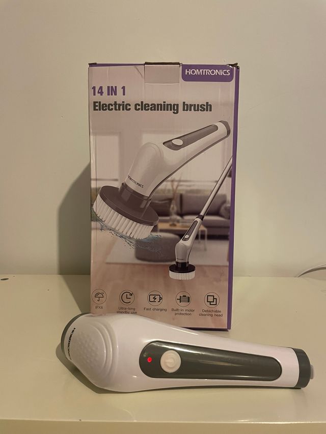 Cepillo Eléctrico Limpieza Homtronics 14 en 1