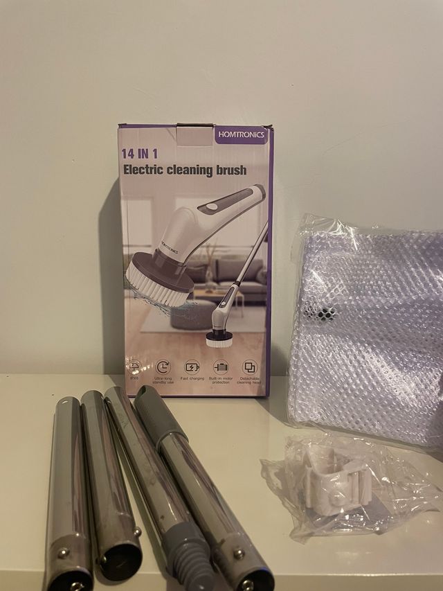 Cepillo Eléctrico Limpieza Homtronics 14 en 1
