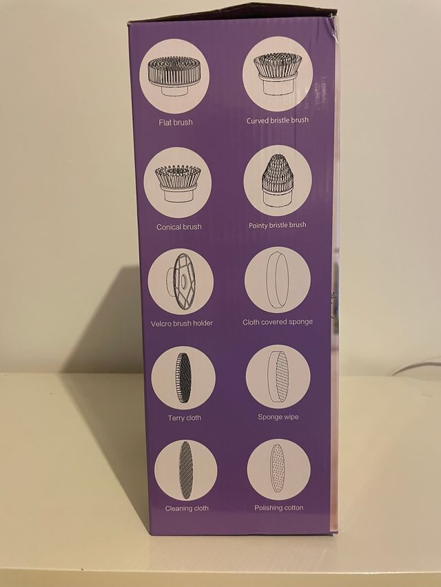 Cepillo Eléctrico Limpieza Homtronics 14 en 1