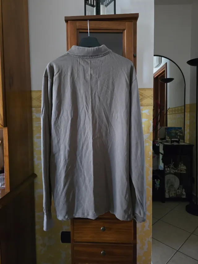 Polo uomo Baci & Abbracci grigio XL