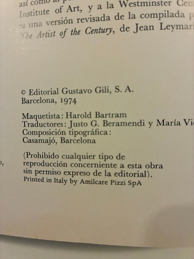 Libro Picasso 1881-1973 Edición de 1974