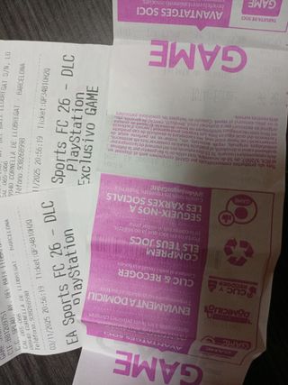 FC26 PS5 precintado + 2 DLCs