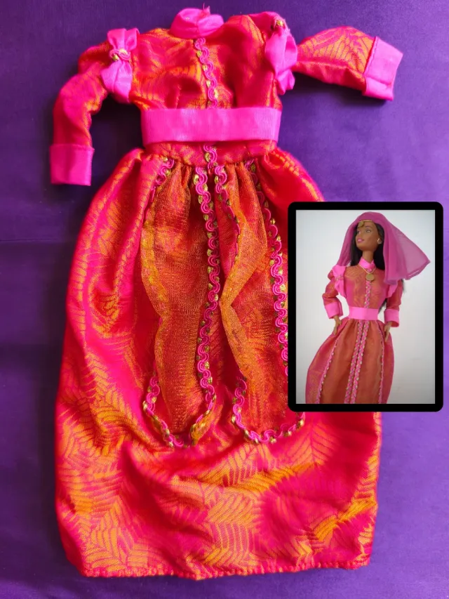 Abito Barbie Marocchina Originale 1998