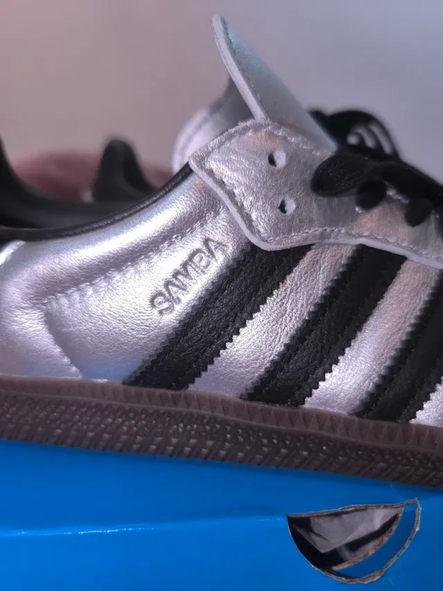 Adidas Samba OG W Plata Talla 39 1/3
