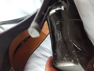 Zapatos de tacón Zara negros talla 37