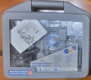 Microscopio 10x-1200X Óptica Precisión