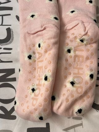 Calcetines de invierno con pelo y unicornio