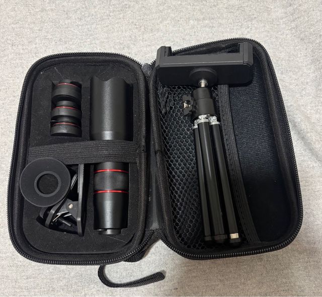 Kit Lentes y Trípode Móvil