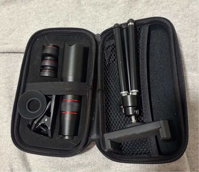 Kit Lentes y Trípode Móvil