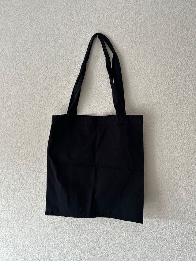 Bolsa Tote Santa Cruz Negro Llamas