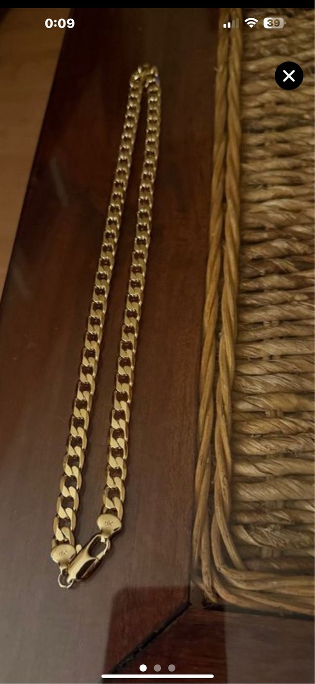 Cadena Oro Laminado 14k