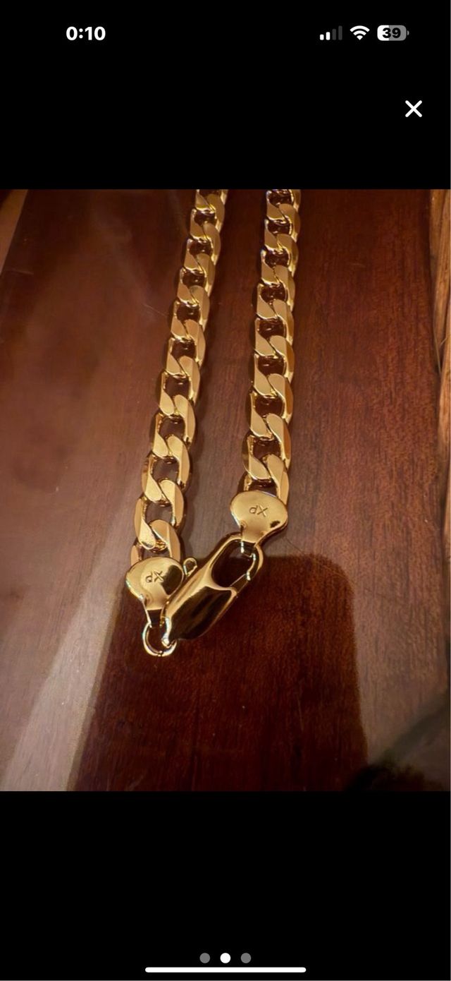 Cadena Oro Laminado 14k