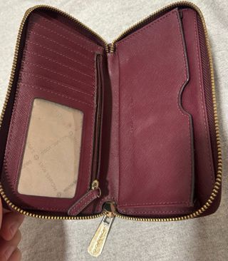 Cartera Michael Kors Burdeos Original
