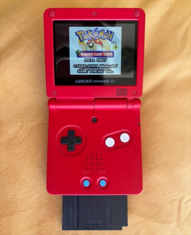 Game Boy Advance SP pokedex pantalla IPS